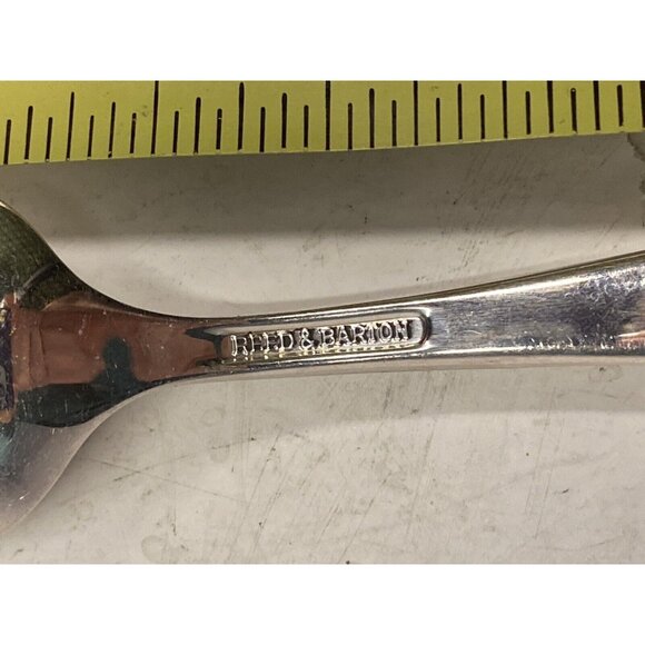 Vtg Reed & Barton DENMARK Silverplate Replacement Teaspoon - Picture 4 of 5